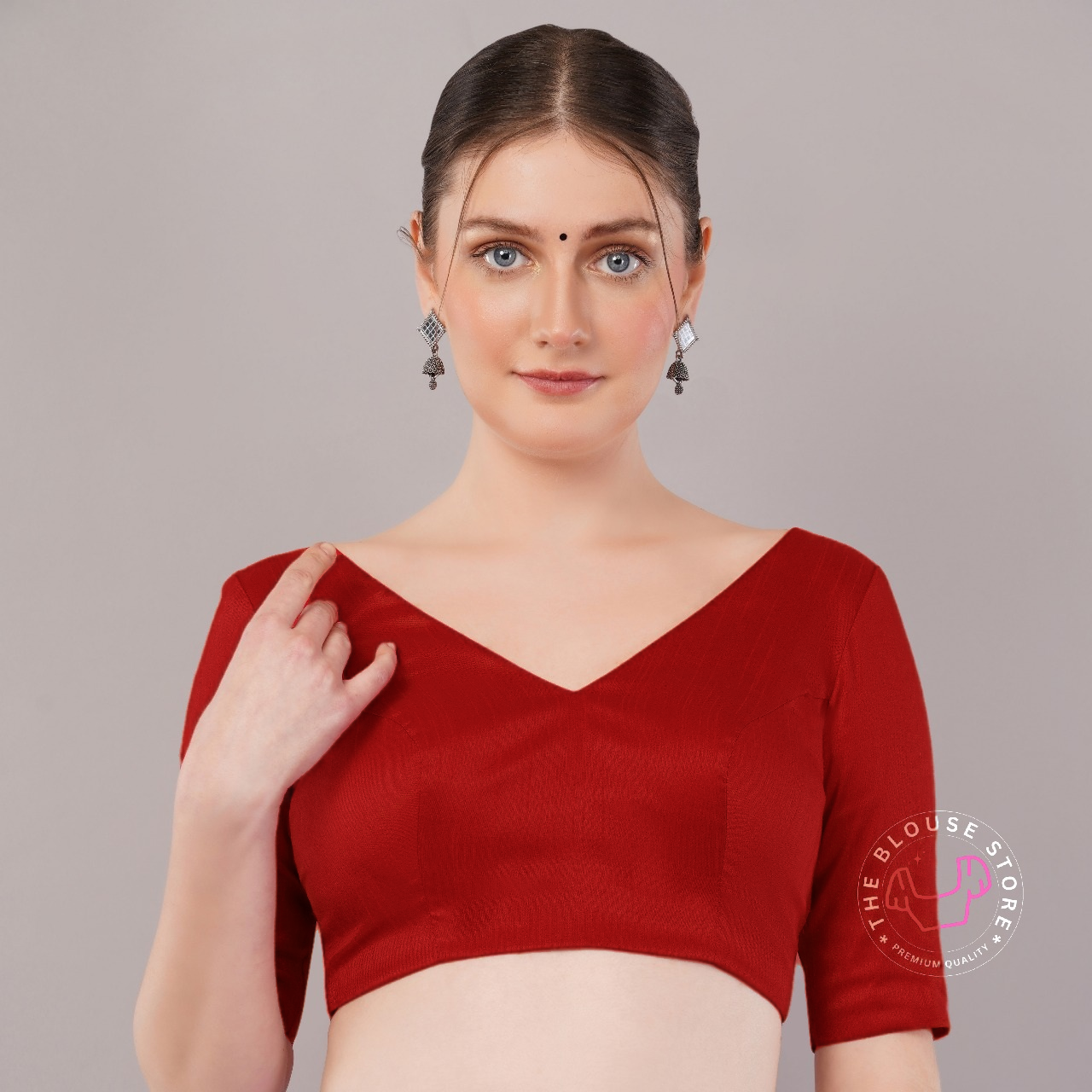 Trendy Blouse Collection #20 - Red Saree Blouse
