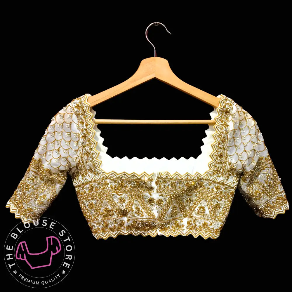 Bridal Blouse with Beautiful Handwork #2508