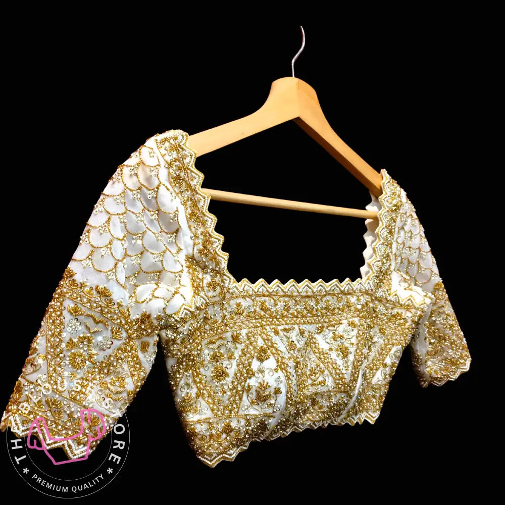Bridal Blouse with Beautiful Handwork #2508