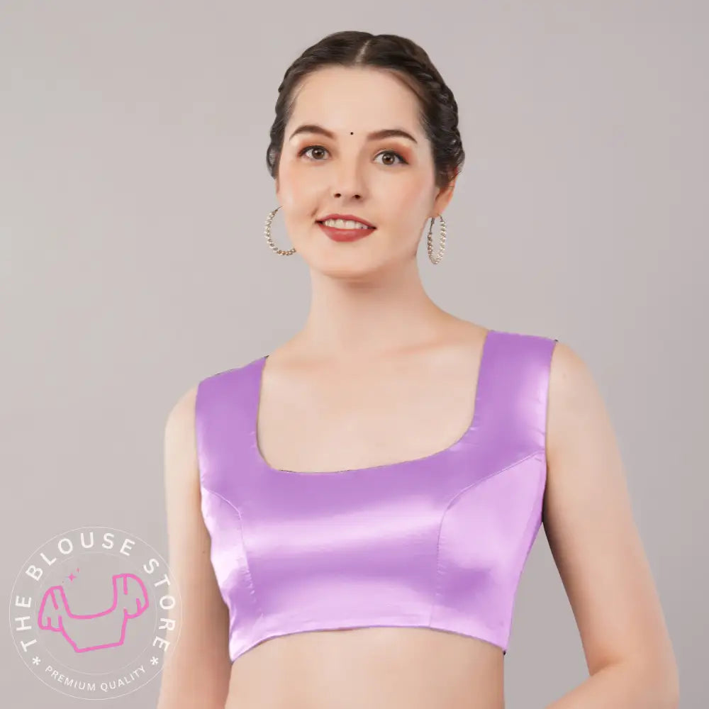 Partywear Blouse Collection #67 - Gorgeous Sleeveless Blouse with Broad Shoulders