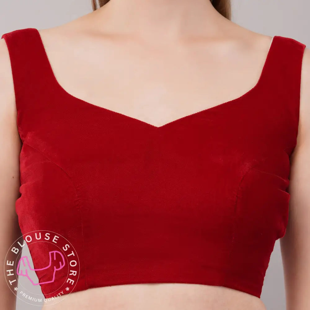 Chic Blouse Collection #54 - Gorgeous Maroon Blouse