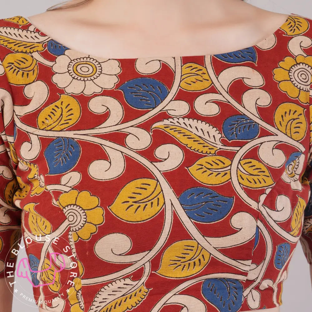 Kalamkari Blouse Collection #29 - Summer Wear Readymade Blouses for Modern Indian Woman