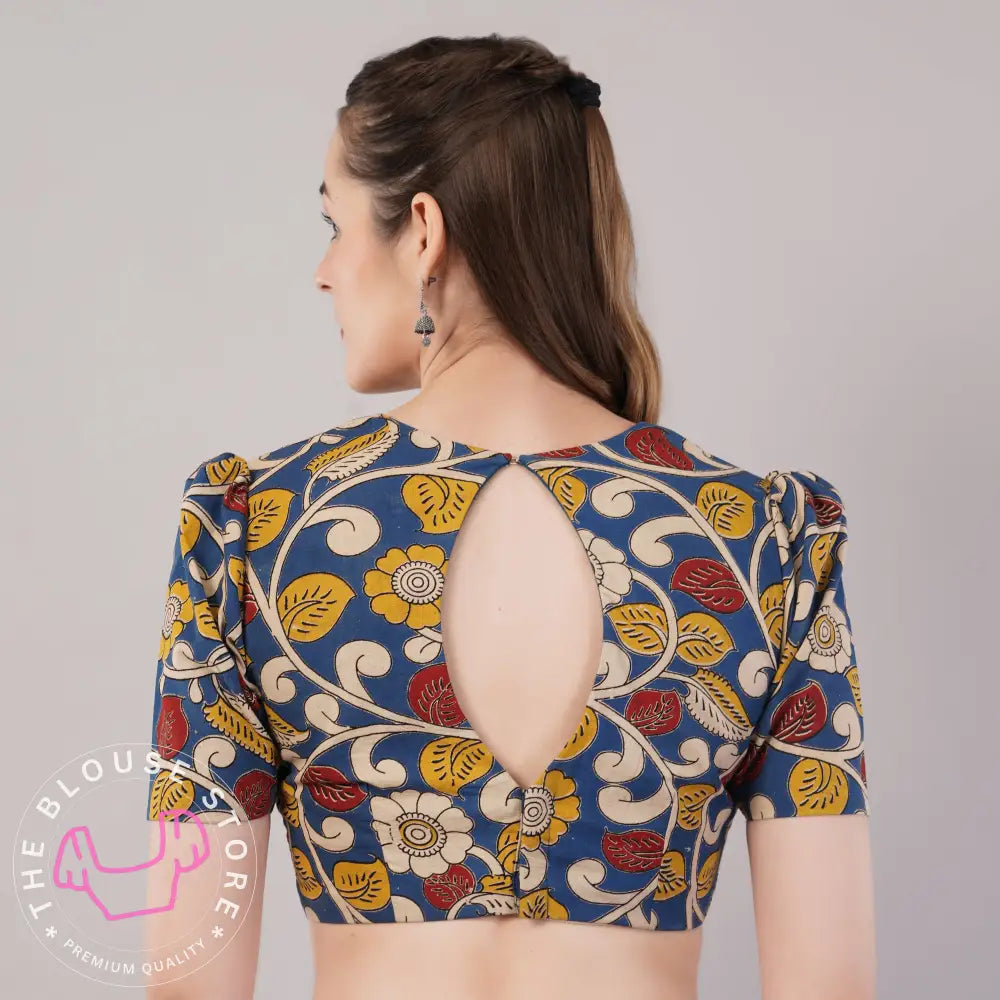 Kalamkari Blouse Collection #32 - Summer Wear Readymade Blouses for Modern Indian Woman