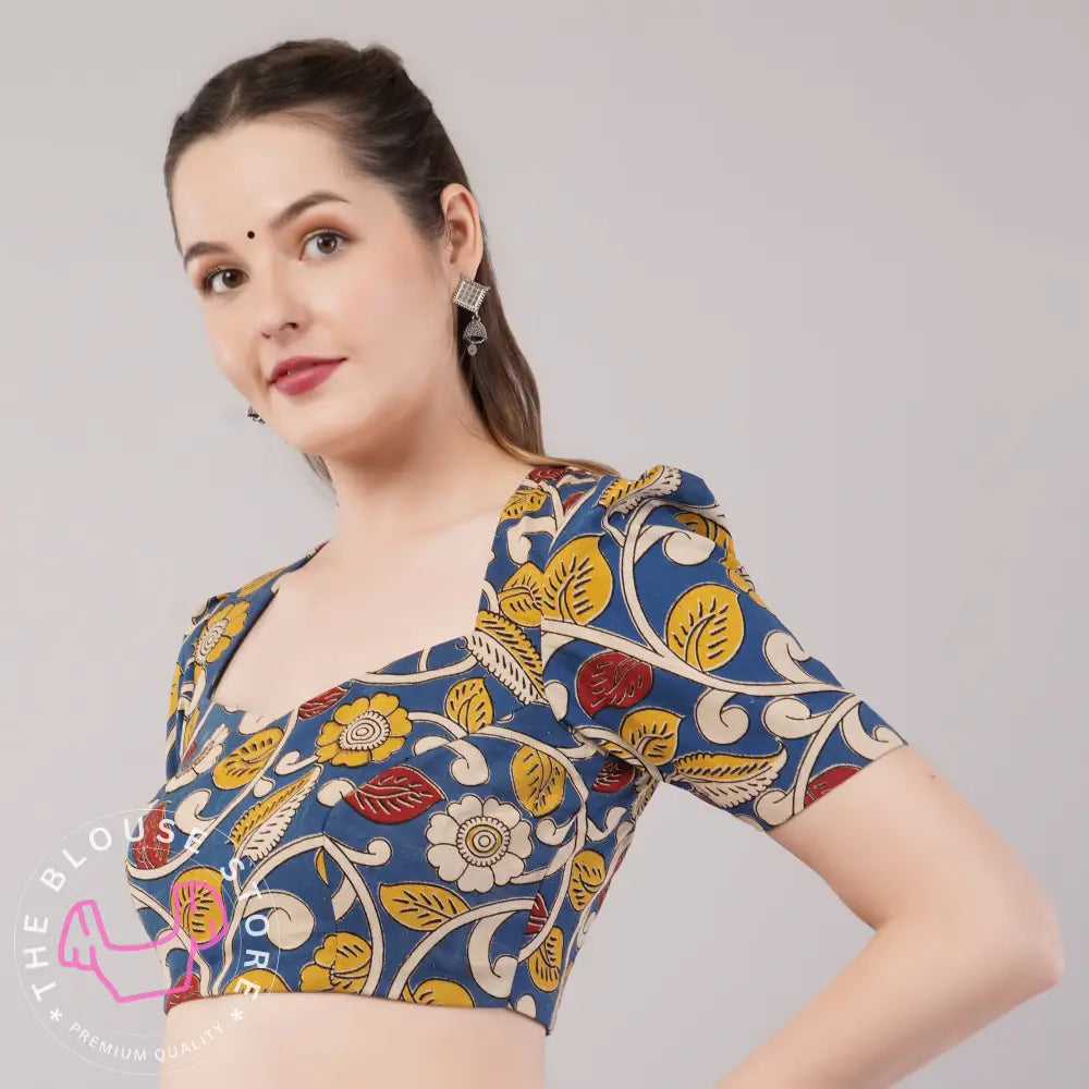 Kalamkari Blouse Collection #32 - Summer Wear Readymade Blouses for Modern Indian Woman