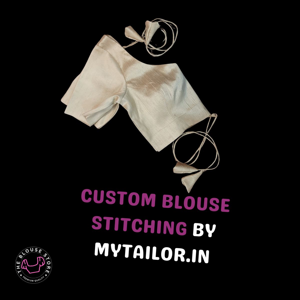 Saree Fall & Custom Blouse Stitching Service Online by MyTailor.in