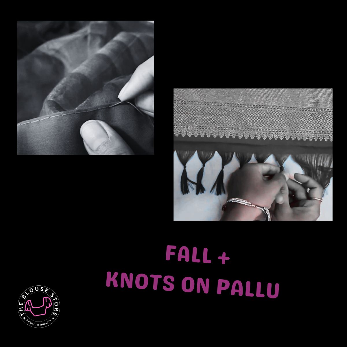 Saree Fall & Custom Blouse Stitching Service Online by MyTailor.in