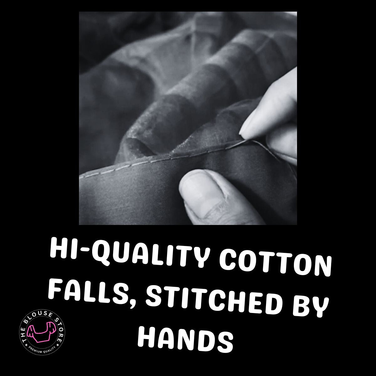 Saree Fall & Custom Blouse Stitching Service Online by MyTailor.in