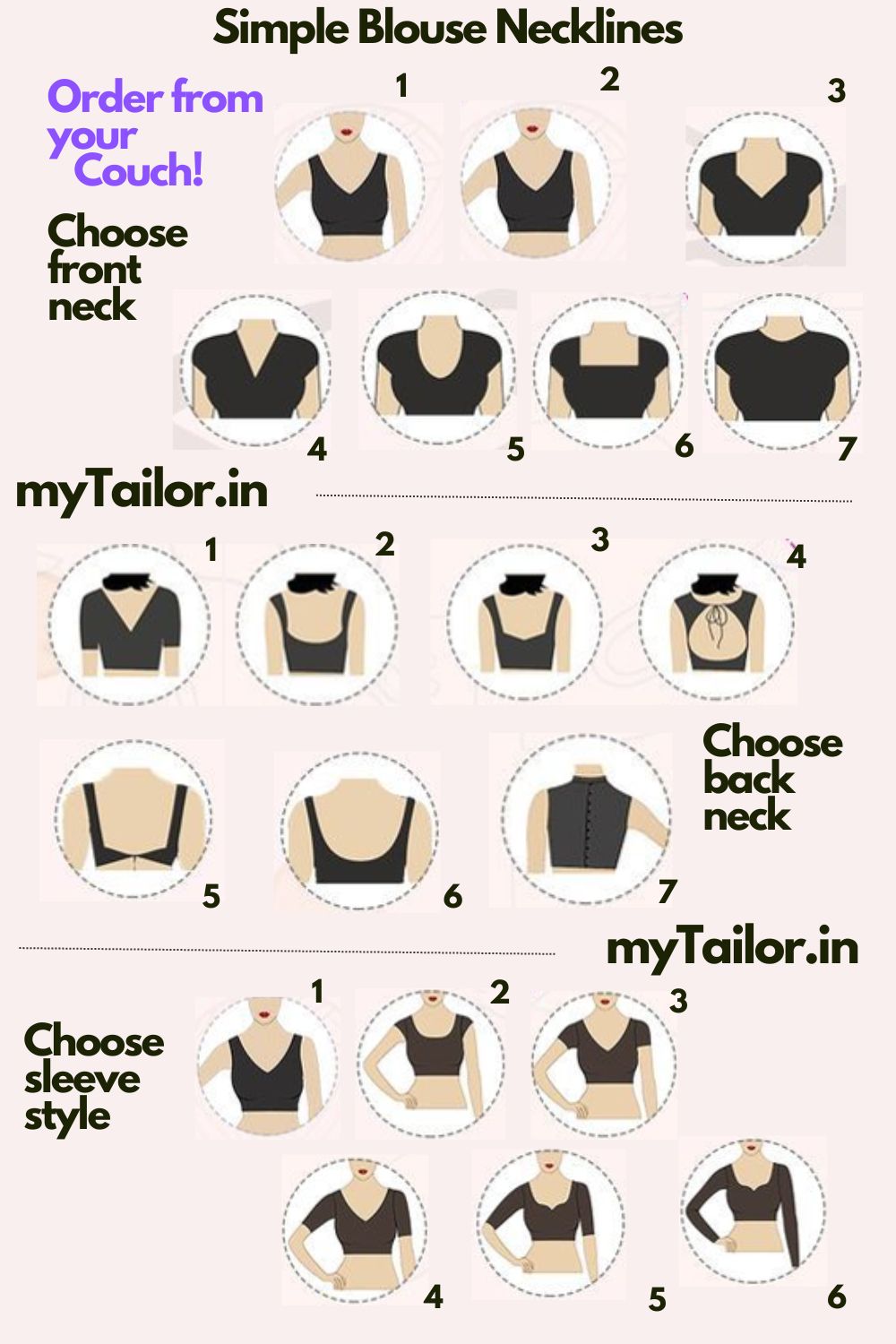 Online Blouse Stitching Service - Free Pickup & Delivery