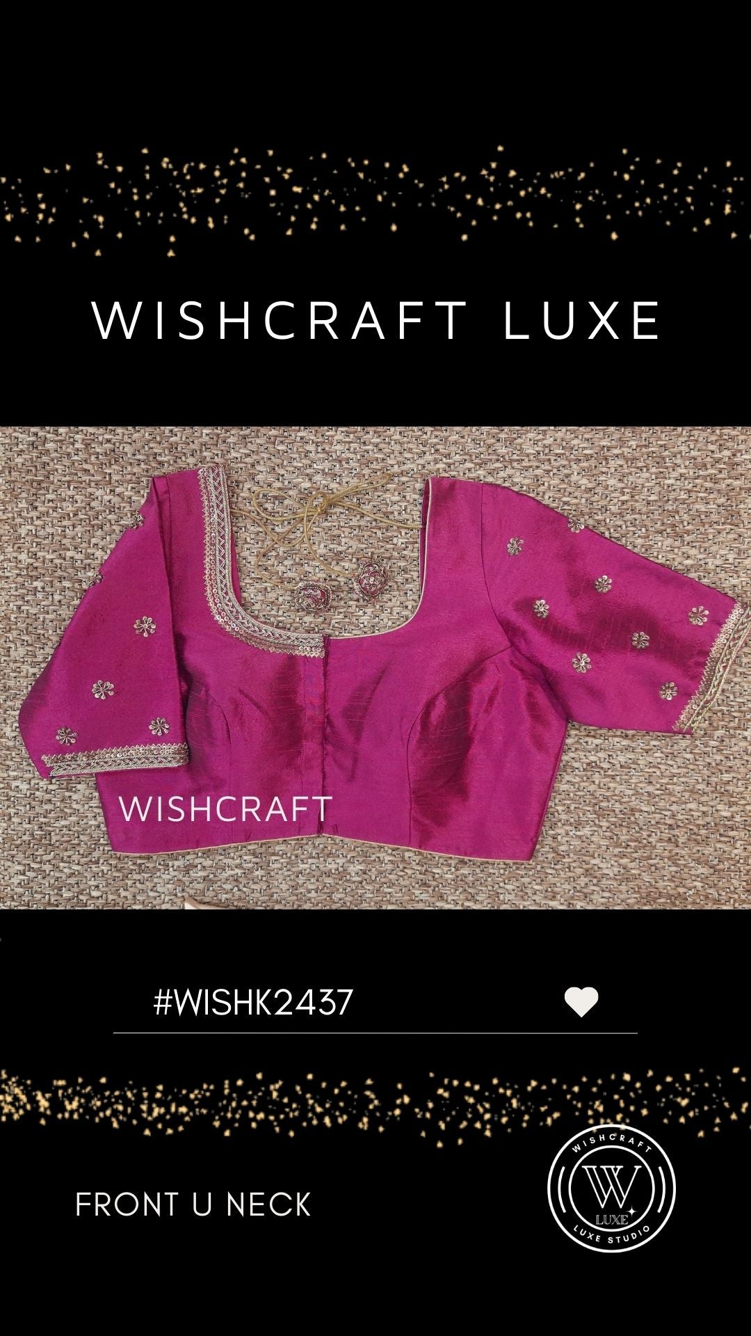 designer pink blouse