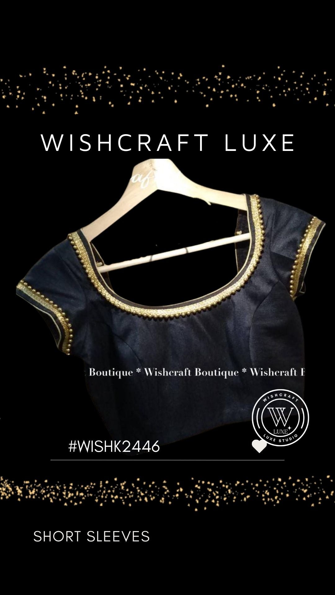 Radhika Style Trendy Saree Blouse | Everyday Saree Blouses Online | Wishcraft Luxe