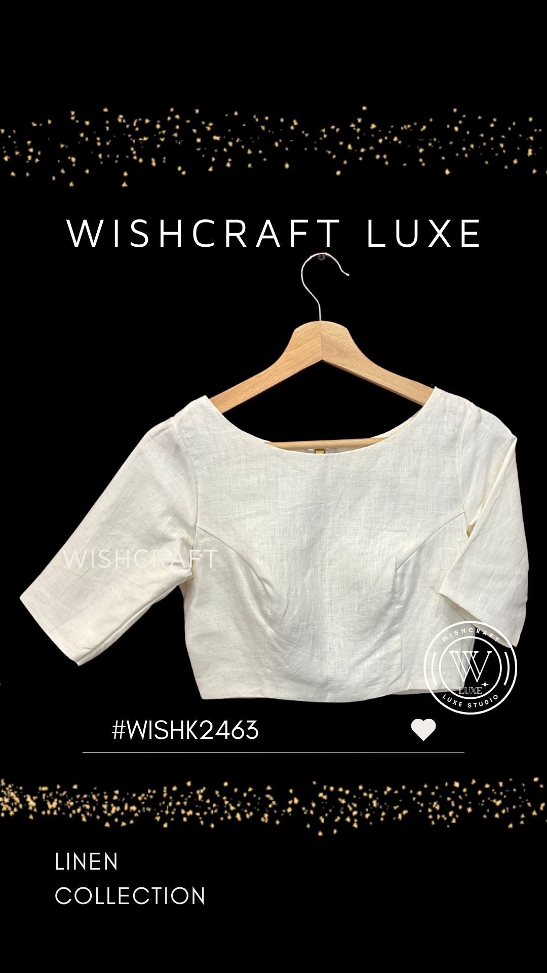 The Linen Project - Classic Linen Blouses | High Neck Style