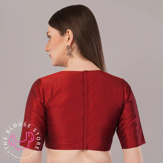 Trendy Blouse Collection #17 - High Neck Readymade Blouses for Modern Woman