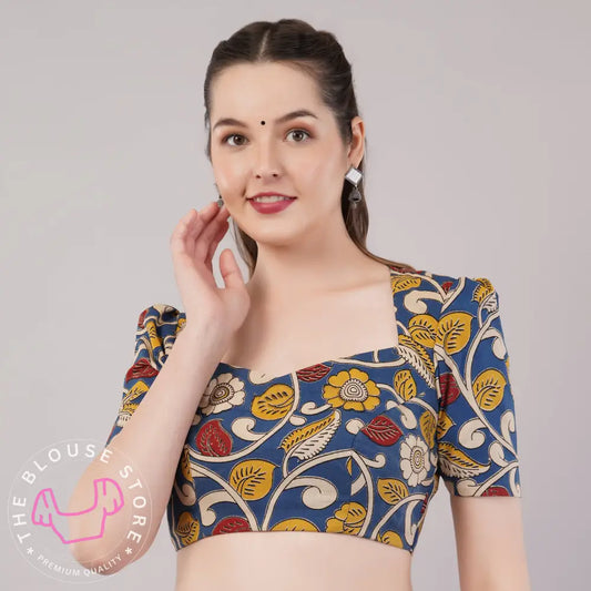 Kalamkari Blouse Collection #32 - Summer Wear Readymade Blouses for Modern Indian Woman