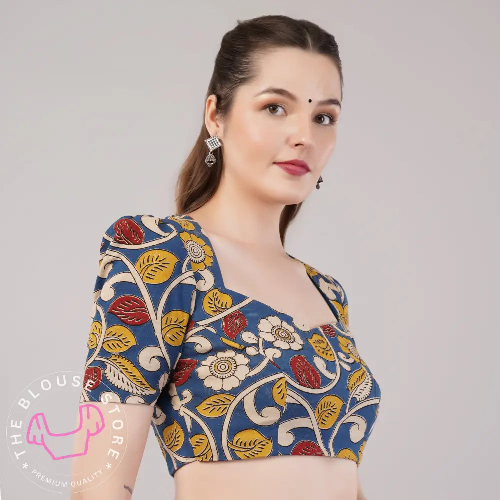 Kalamkari Blouse Collection #32 - Summer Wear Readymade Blouses for Modern Indian Woman